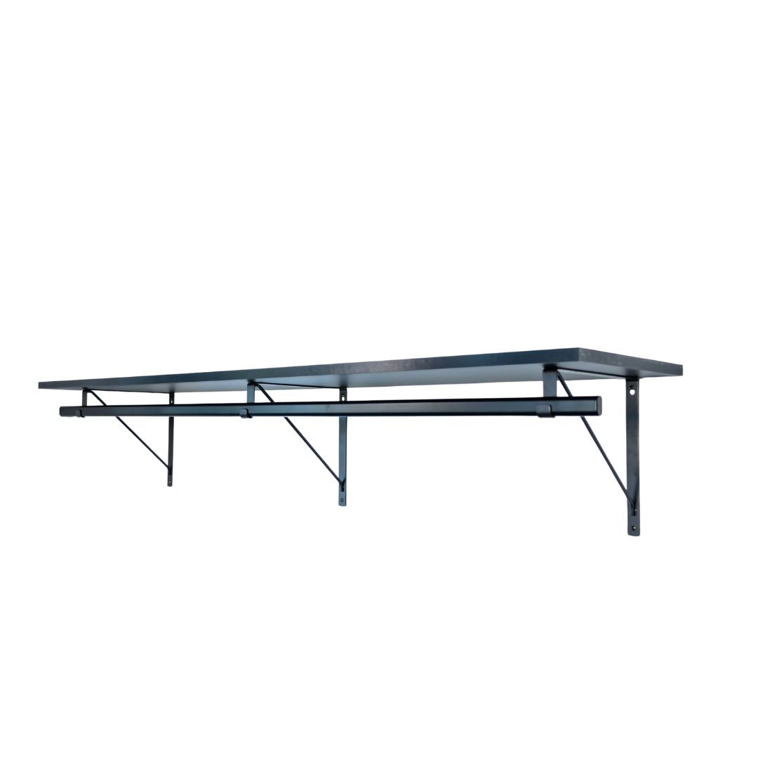 Custom Shelf with Rod and Bracket Kit (16" - 44")