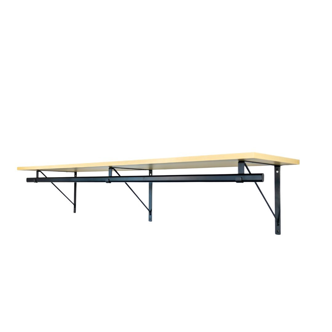 Custom Shelf with Rod and Bracket Kit (16" - 44")