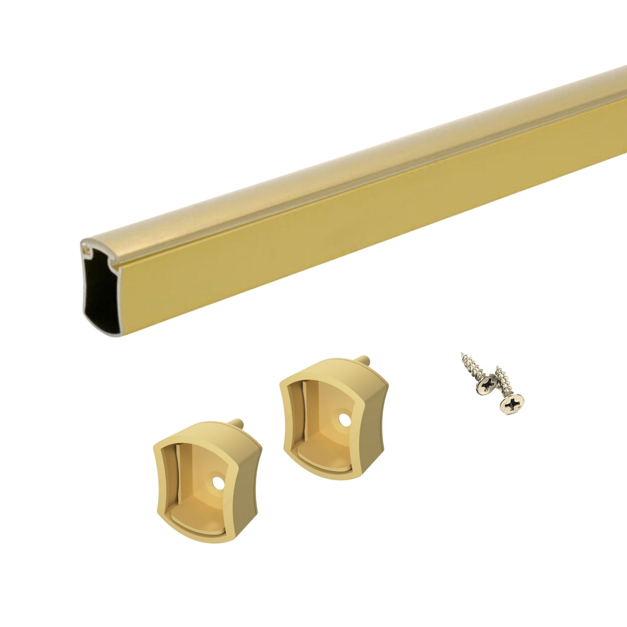 Hourglass Closet Rod - CUSTOM CUT to size