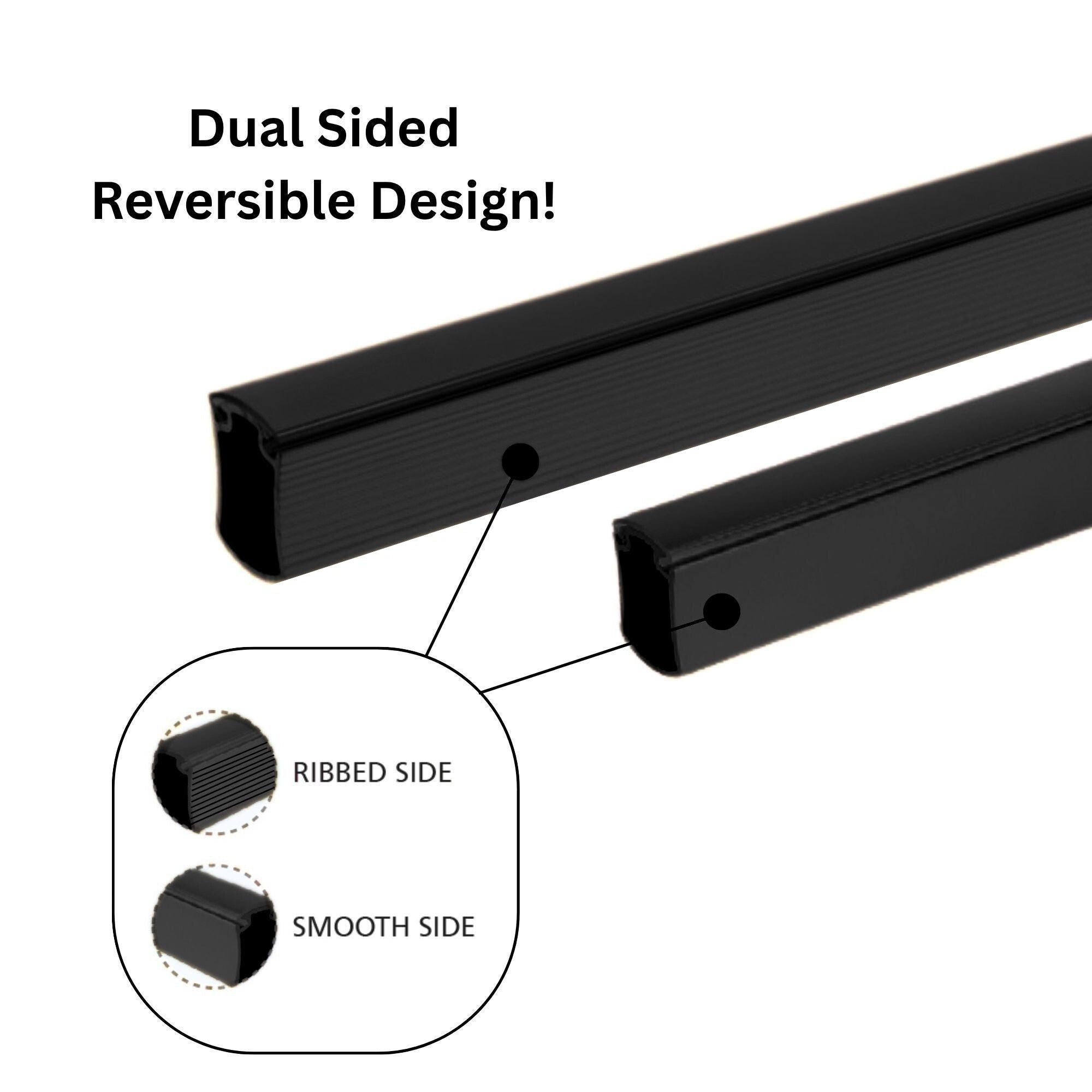 Hourglass Closet Rod - CUSTOM CUT to size