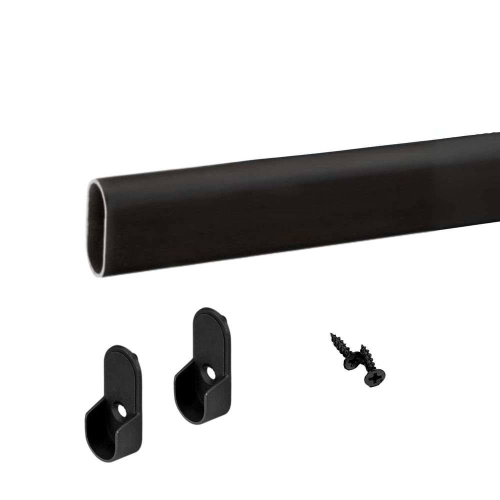 Oval Closet Rods