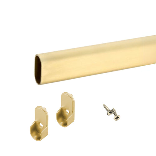 Oval Closet Rods