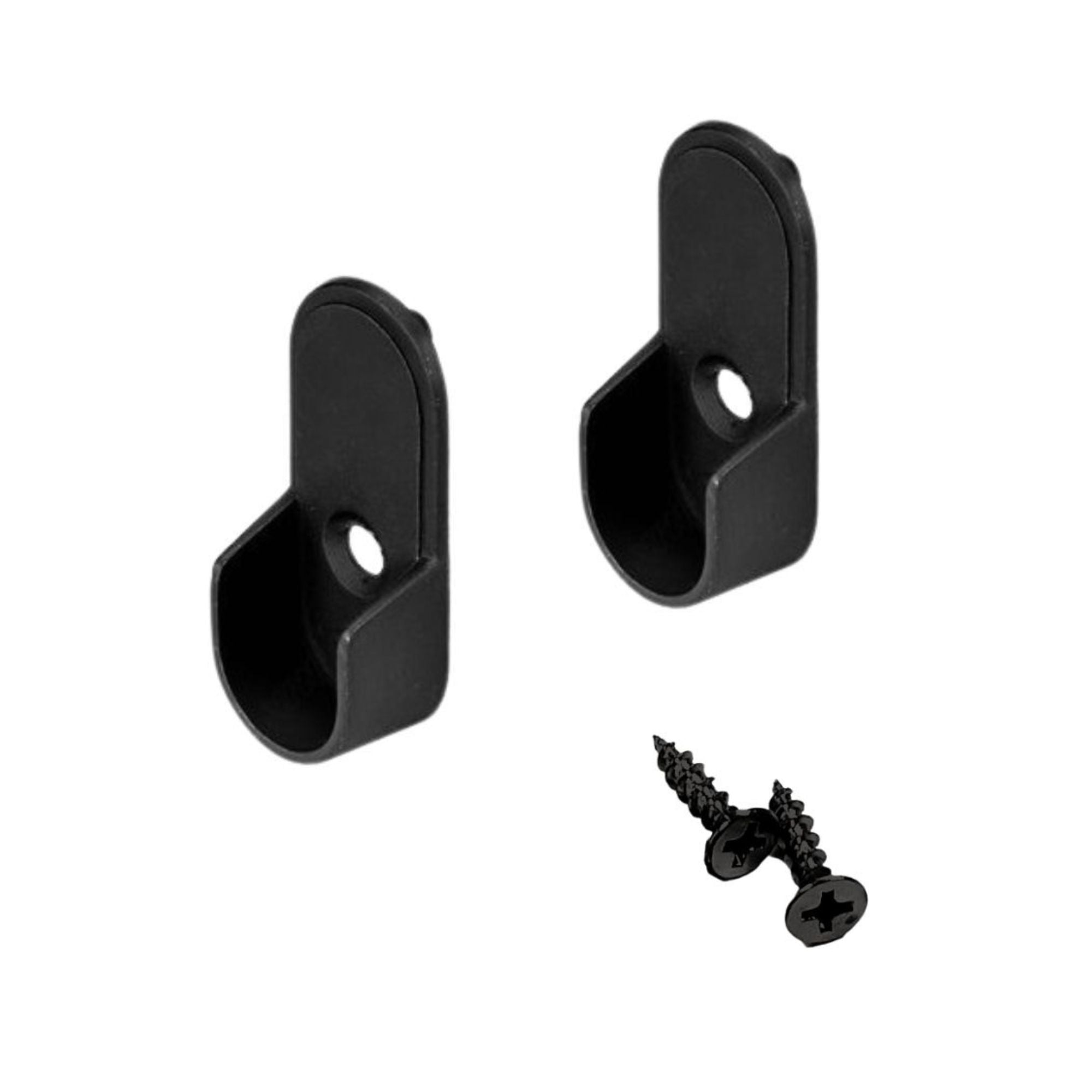 Oval end supports with 5mm pins