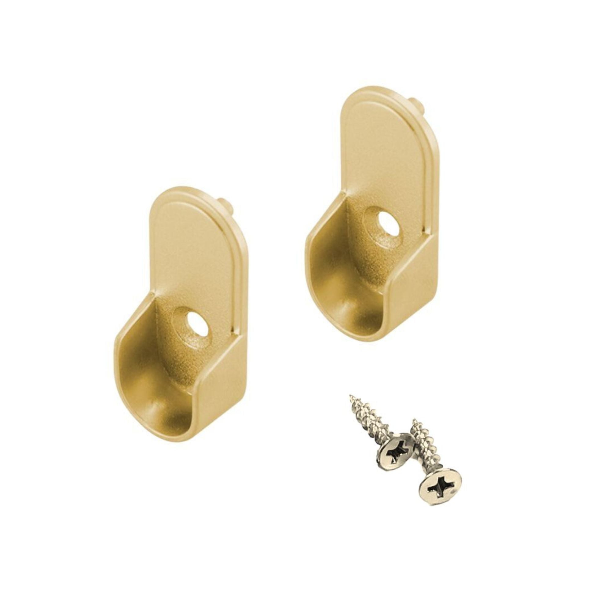 Oval end supports with 5mm pins