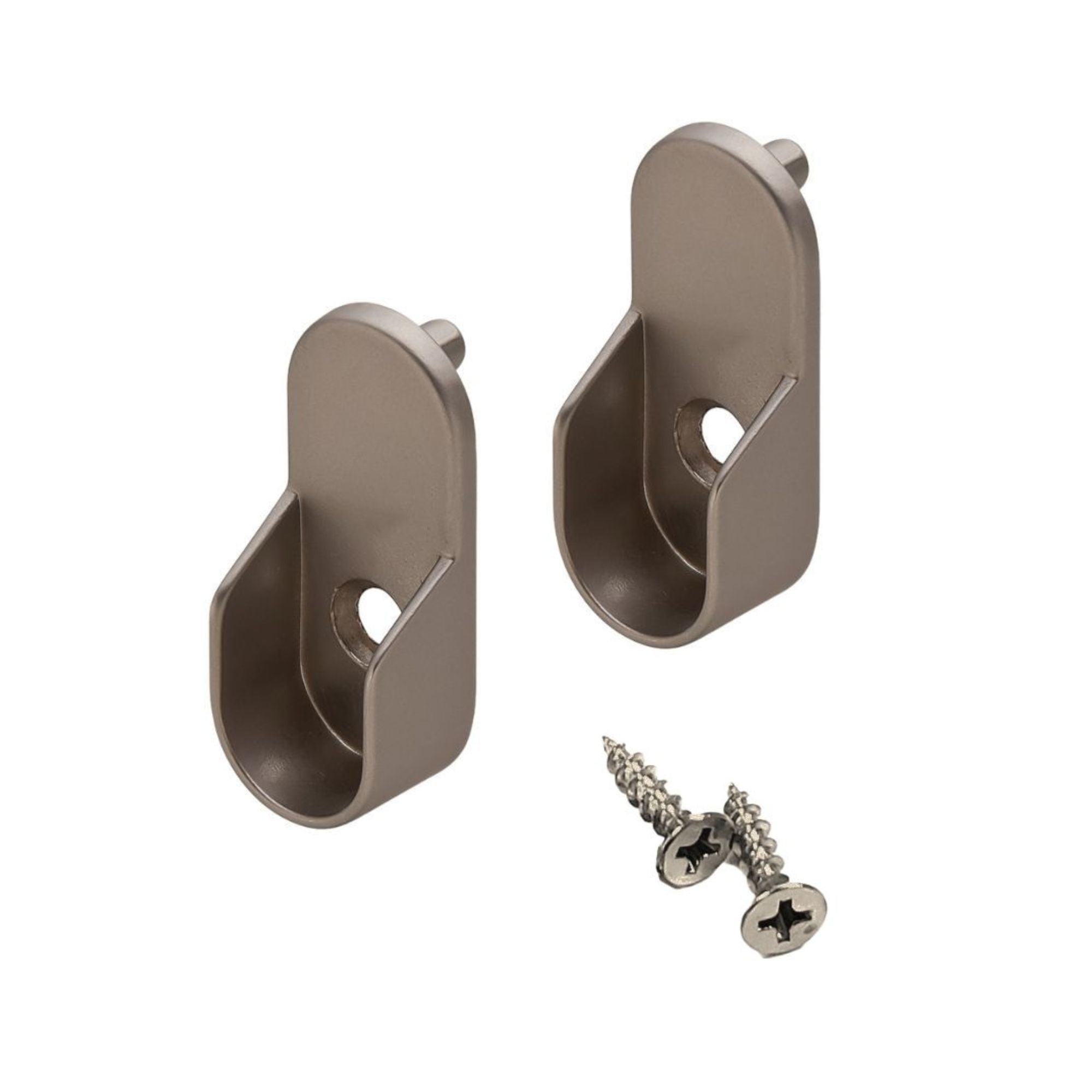 Oval end supports with 5mm pins